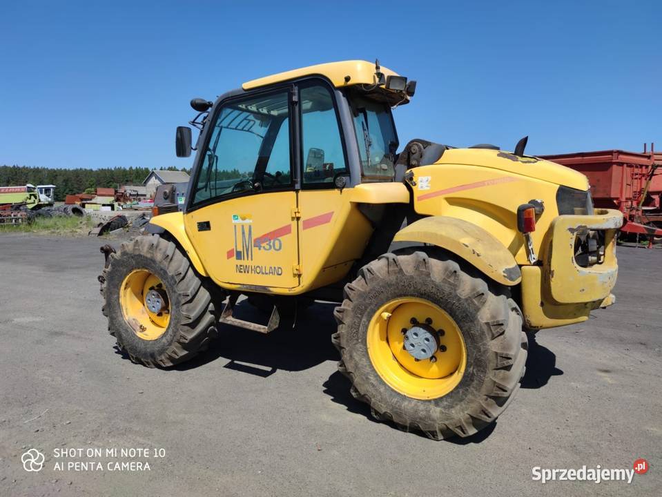 Ładowrka Teleskopowa Holland LM 430 7 m udzwig 3