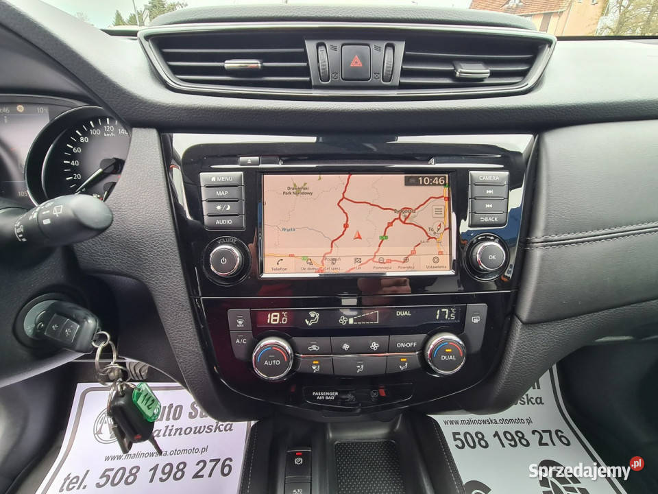Nissan XTrail 4x4 Salon IWłNavi Kamera 360 2xPDC tempomat Wągrowiec