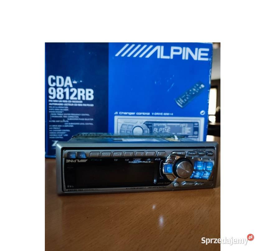radio radioodtwarzacz samochodowy Alpine Radioodtwarzacze