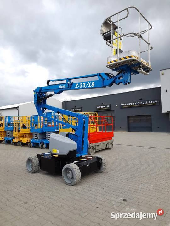 Podnośnik elektryczny przegubowy GENIE Z 3318 Dąbrowa Tarnowska