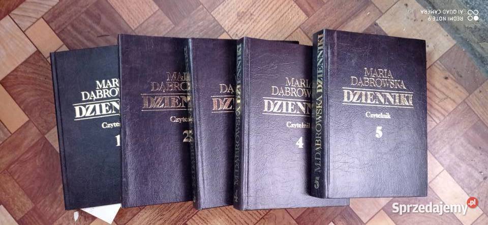 Maria Dąbrowska Dzienniki 5 tomów nowe Warszawa