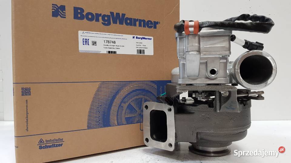 Nowa turbosprężarka SCHWITZER 178748 174439 mazowieckie Siedlce