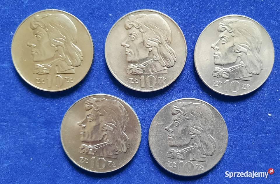 Zestaw Monet Polska PRL Komplet T Kościuszko Gliwice