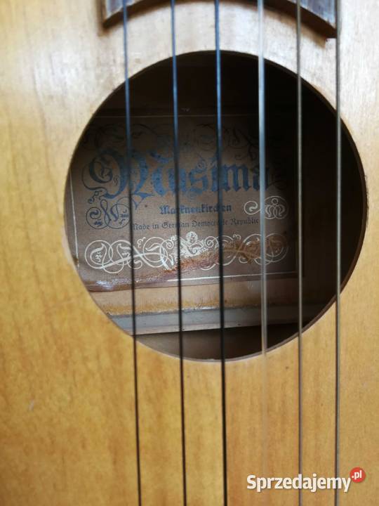 Gitary akustyczne Musima GDR APT 389 p ZSRR Szczecin