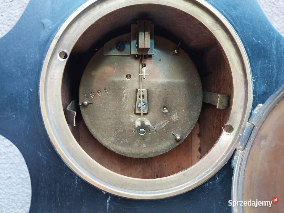 Stary zegar kominkowy francuski chodzik antyk Tczew