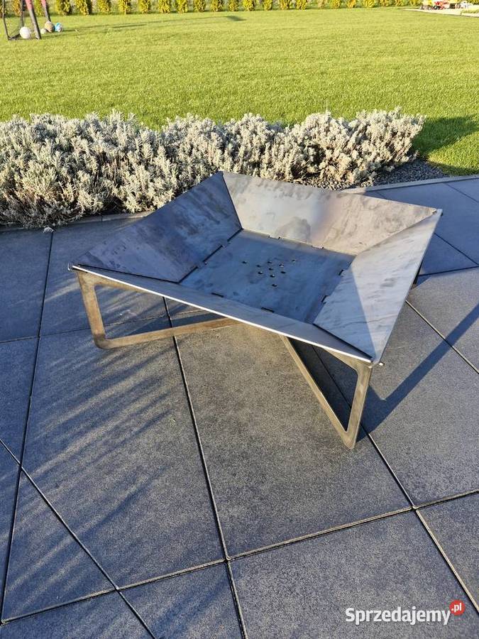palenisko ogrodowe 4MM składane 80x80 duże Kielce sprzedam