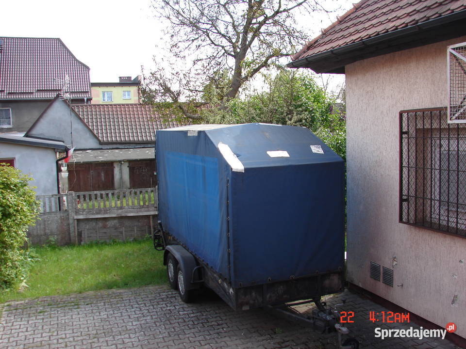 przyczepka ciężarowa 2osiowa dop ład 950 burtowe zachodniopomorskie