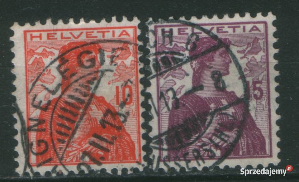 Zn Szwajcaria Mi 114 6 kas 1909 Gliwice