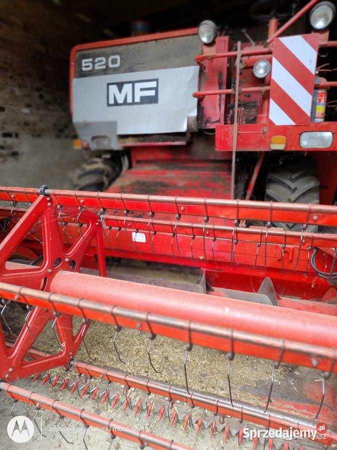 Kombajn zbożowy MF 520 podlaskie Mońki