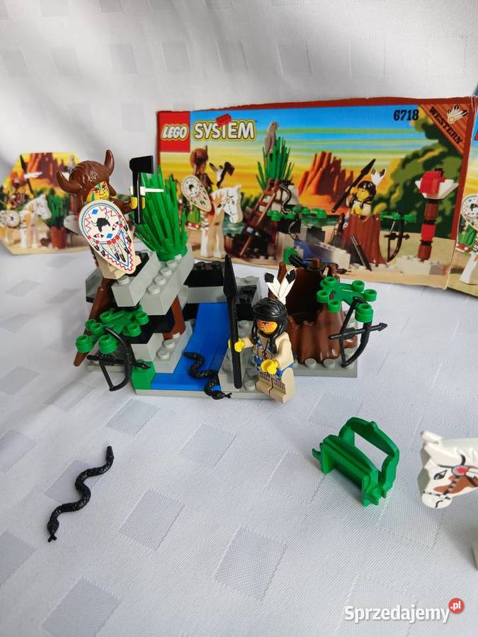 6718 LEGO Zestaw Kompletny Instrukcja Szaman Lego śląskie Bielsko-Biała