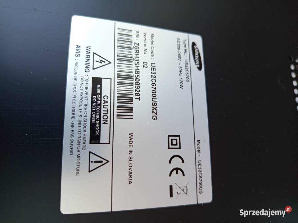 Sprzedam telewizor Samsung Smart 3242 całe Chorzów