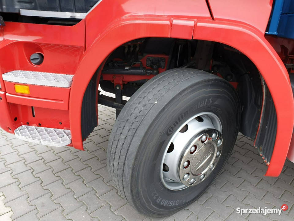 Scania R 400 LB 6x2 HDS Budowlanka Widły Oś