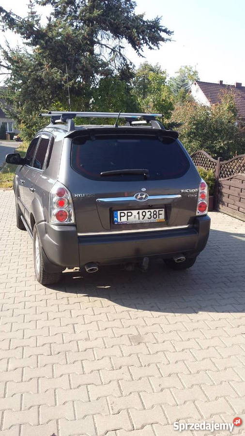 Hyundai Tucson salon Polska 2008 r 2.0 CRDI Piła - Sprzedajemy.pl