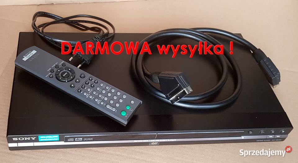 DVD Player Sony DVP-NS355 – Niezawodny odtwarzacz DVD + kabel + pilot!