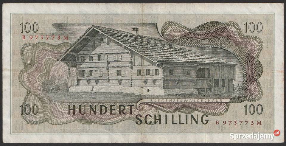 Austria 100 schilling 1969 B975 Numizmatyka
