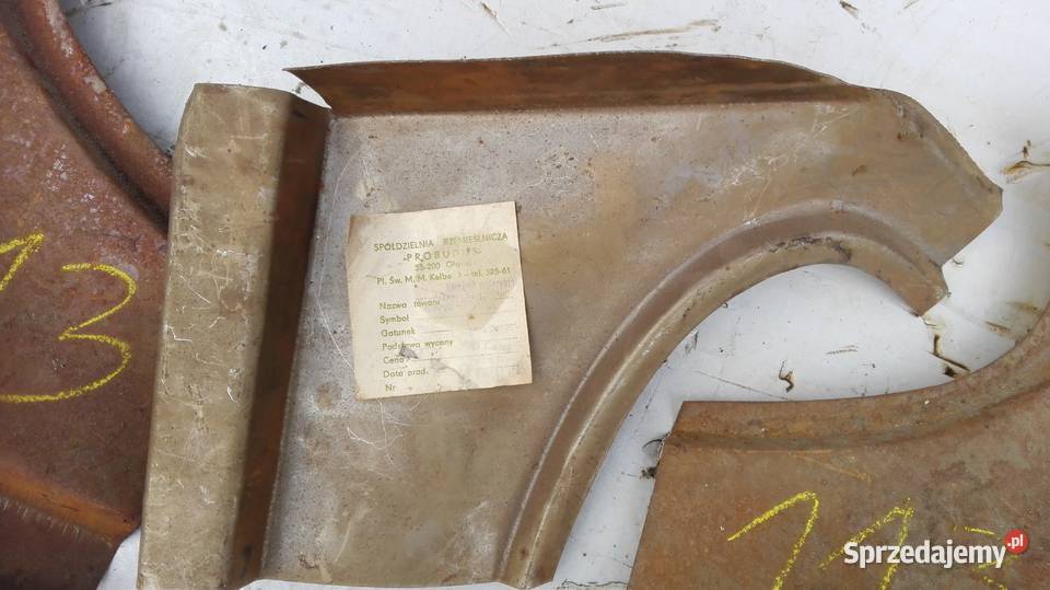 Reperaturka podszybia FIAT 125P przód szyba Karoseria Karoseria Nysa