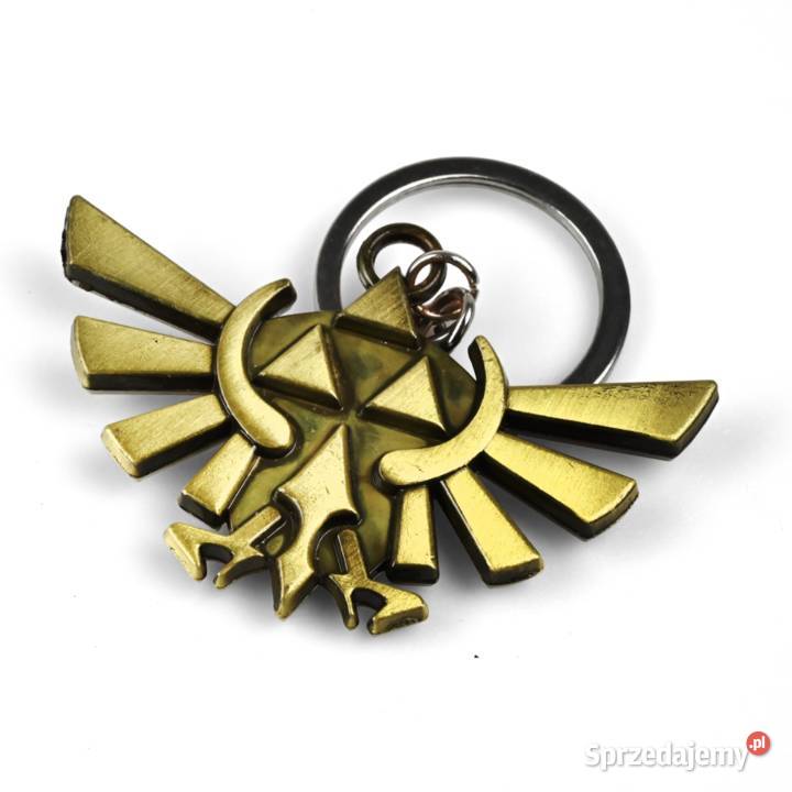 Triforce Crest 12 Metal Brelok Zelda Pozostałe Szczecin