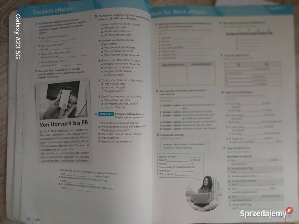 Zestaw książek do 1 klasy liceumtechnikum tradycyjny podręcznik Gułów