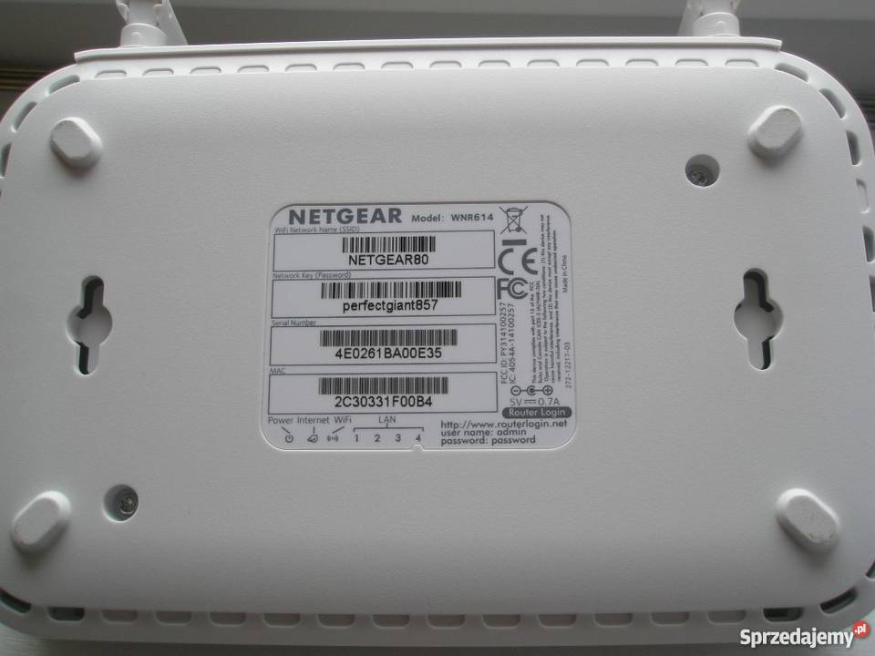 Nowy router Netgear WNR614 N300 router Elektronika