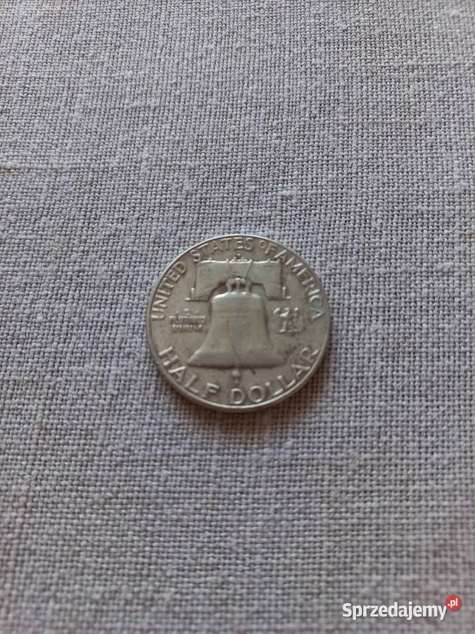 50 centów Franklin 1963 srebro Częstochowa