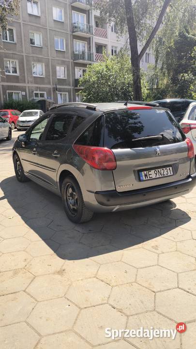 Peugeot 207sw 16hdi 92 Euro 5 222 2011r Warszawa sprzedam