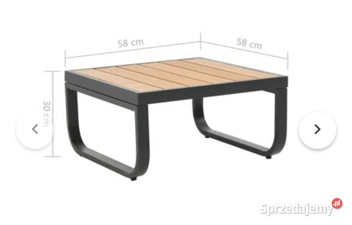 Czteroczęściowy komplet mebli ogrodowych Zagórzyca