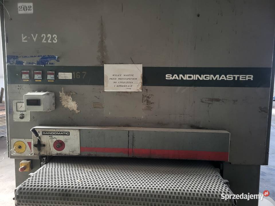 SZLIFIERKA SZEROKOTAŚMOWA 3 WAŁOWA 1300MM mazowieckie Radom