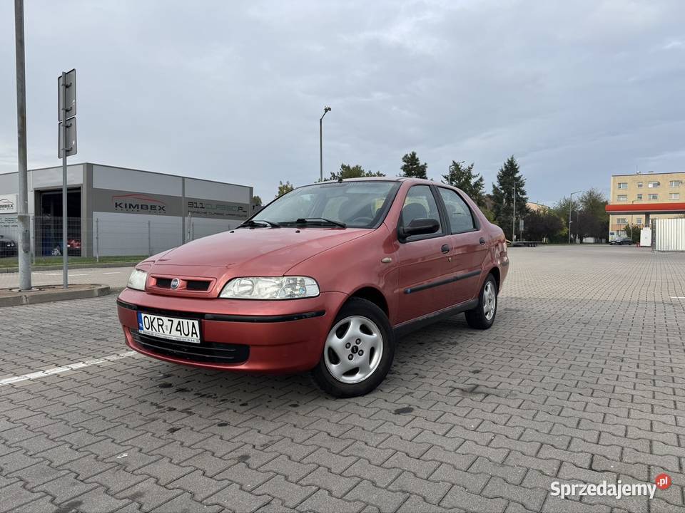 Fiat Albea 12 benzynka alufelgi piękny kolor Krapkowice
