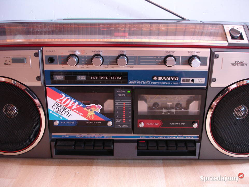 Radiomagnetofon SANYO M W20K2 Zielona Góra