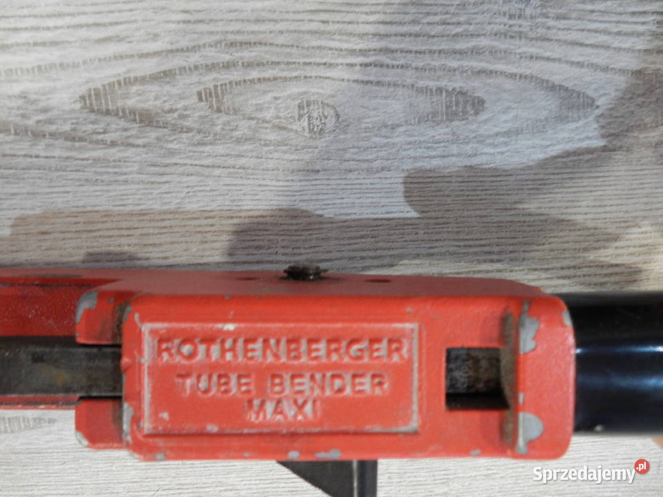 Giętarka Ręczna Rur Rothenberger 1222mm podkarpackie Leżajsk sprzedam