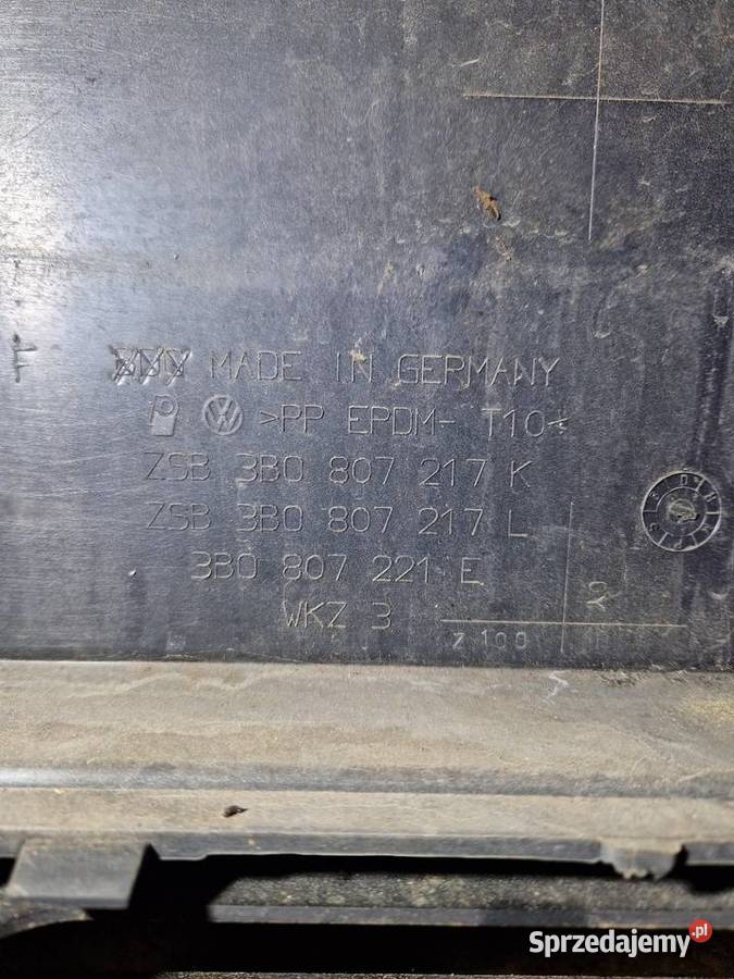Vw passat b5 FL zderzak przód zderzak przedni Złotoryja