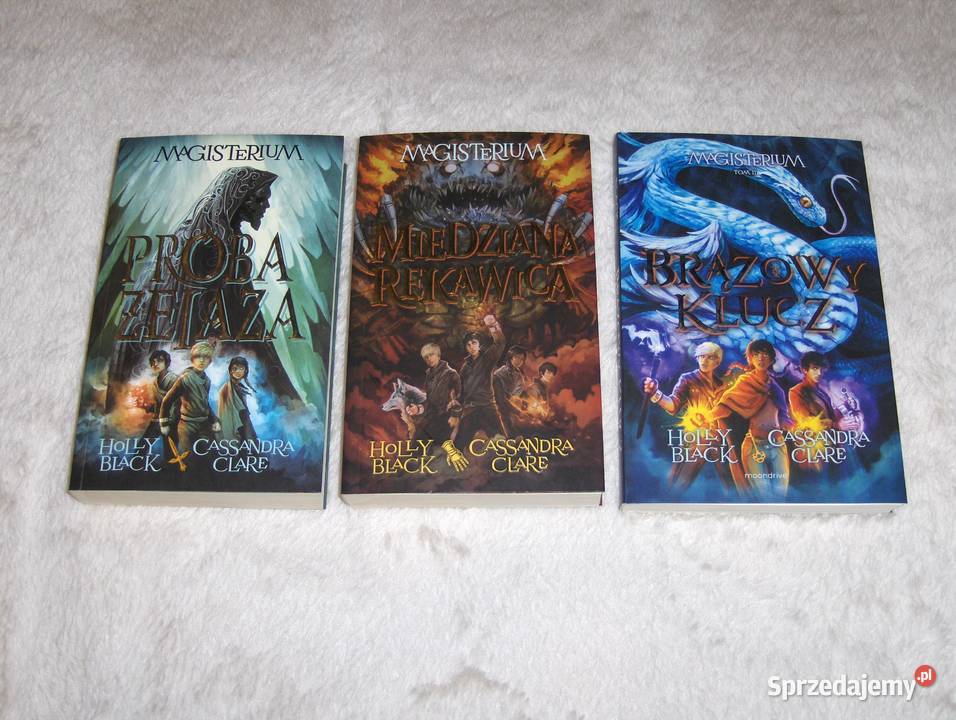 Clare Black Magisterium Kpl 5 tomów Próba żelaza Proza i poezja Łódź
