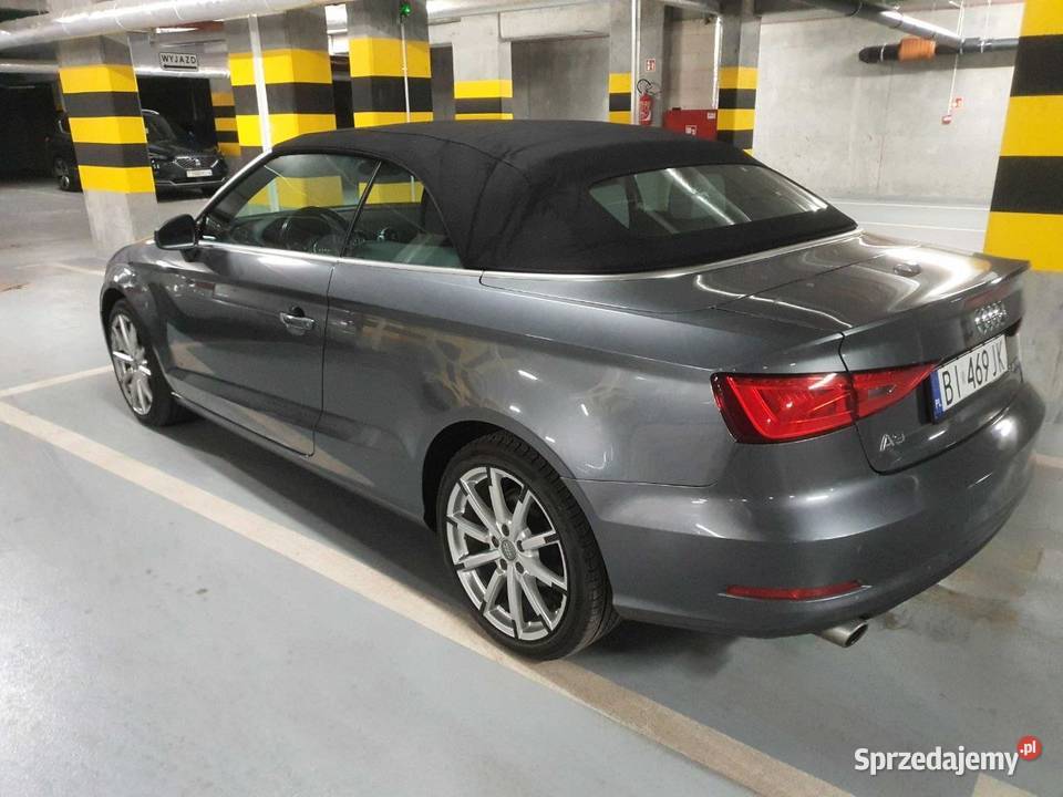 Audi A3 Cabriolet 8V 20 TFSI 220 quattro niski Białystok sprzedam