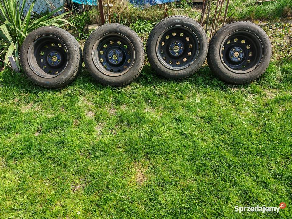 Felgi stalowe R 14 z oponami podkarpackie Dębica sprzedam