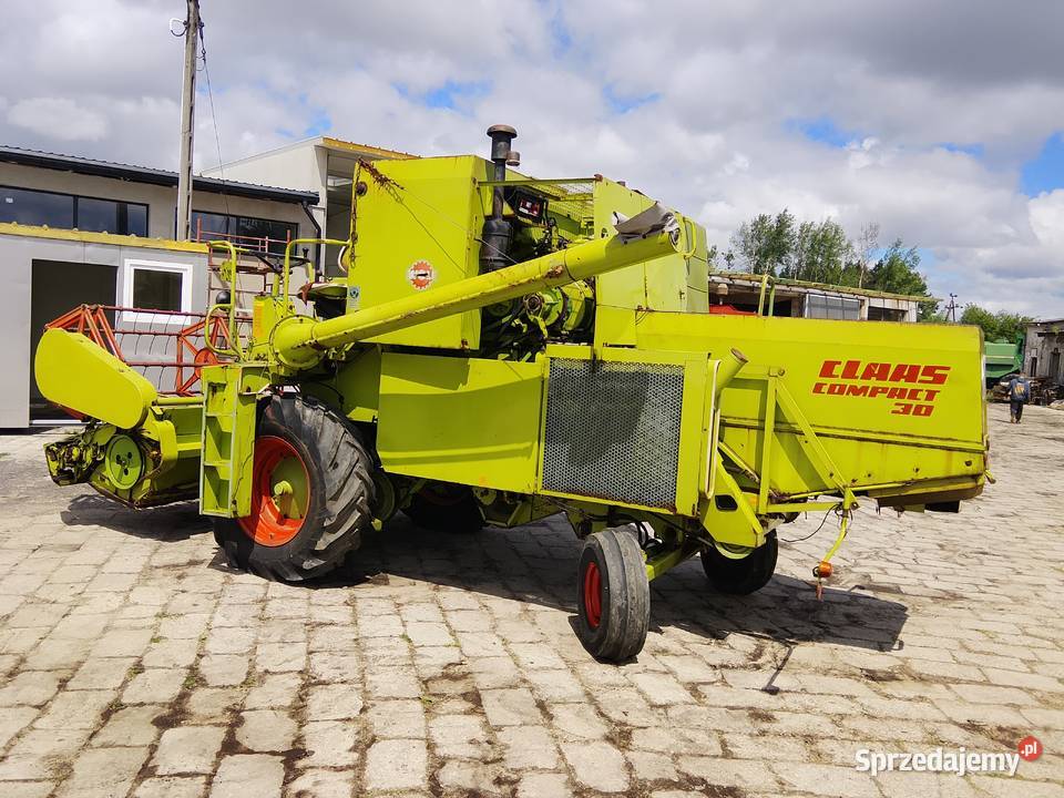 Kombajn zbożowy Claas Compact 30 sprowadzony nieuszkodzony Skaryszew sprzedam