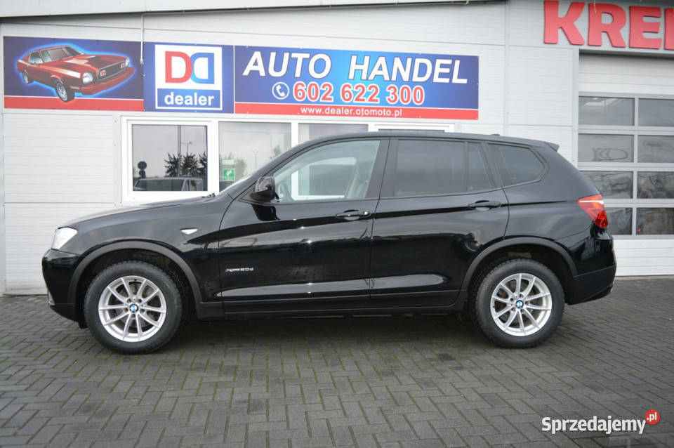 BMW X3 xDRIVE20d Automat 100 bezwypadkowy 198000km