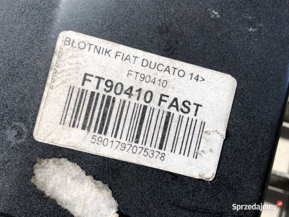 BŁOTNIK PRAWY PRZÓD FIAT DUCATO III OSŁONA podkarpackie