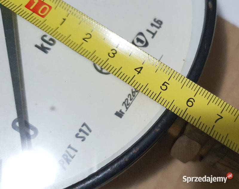 KFM Manometr o średnicy 160mm 250 bar Poznań