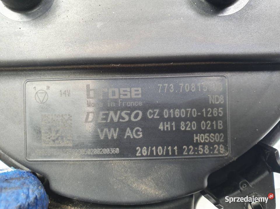 WENTYLATOR KABINOWY AUDI A6 C7 4H1820021B osobowe Lipno
