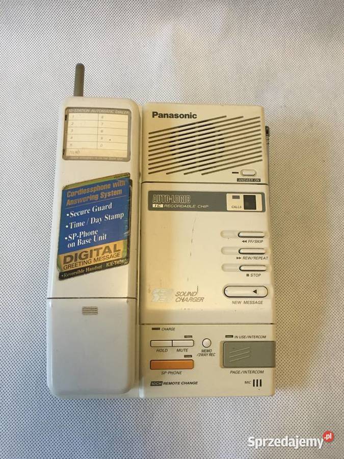 Telefon bezprzewodowy Panasonic KX-T4360 z sekretarką