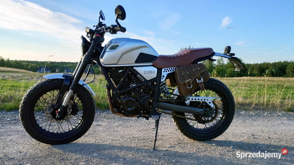 Zipp Scrambler 125 I właściciel 1479 Sakwy 125cm3 Lublin