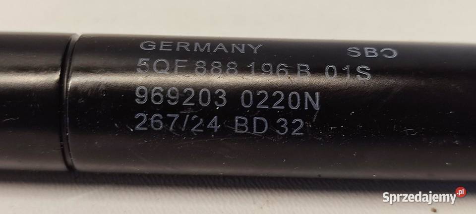 VW TAYRON SIŁOWNIK KANAPY 5QF888196B