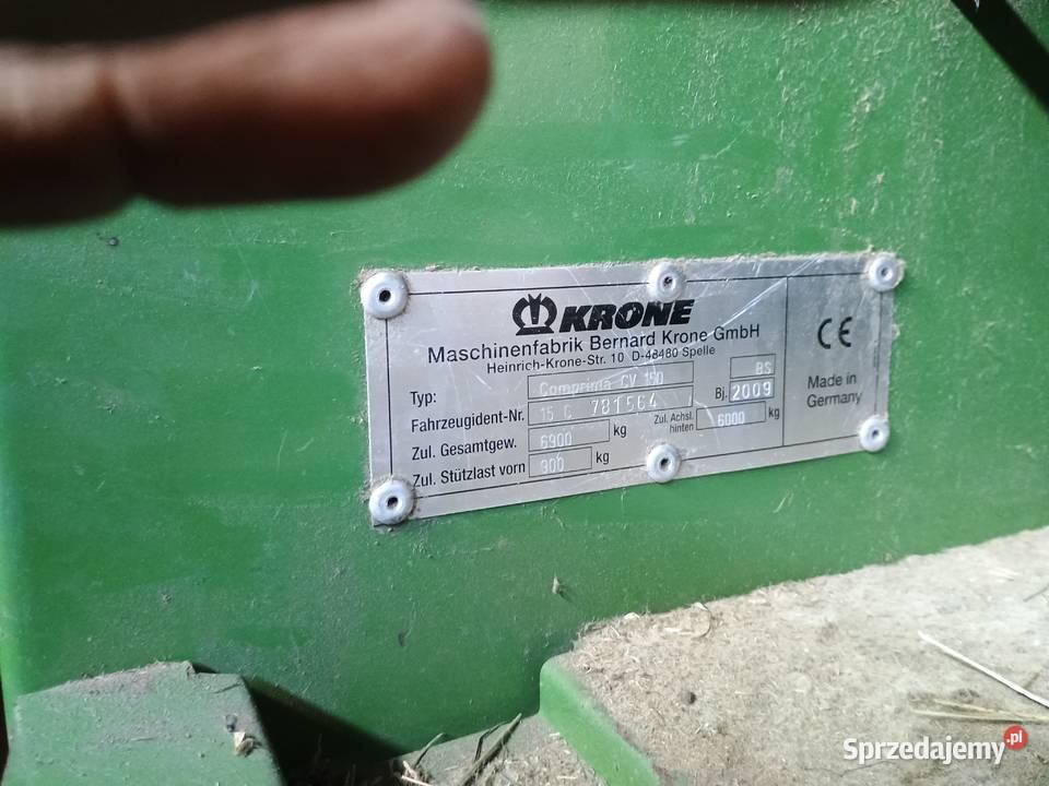 Sprzedam prasoowijarkę Krone Comprima CV 150 XC