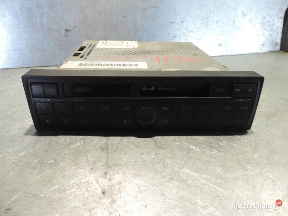 RADIO AUDI CHORUS KASETA AUDI A4 B5 4B0035152B Rok produkcji 1998 Nowy Sącz