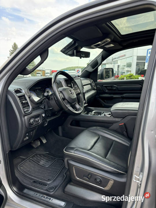 RAM 1500 1500 57 V8 401 LPGLIMITEDBLACK SalonPL wielofunkcyjna kierownica Samochody osobowe Wejherowo