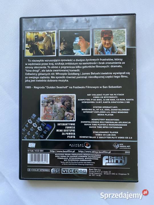 Homer Eddiefilm na 2 plytach VCD lektor Filmy Lublin