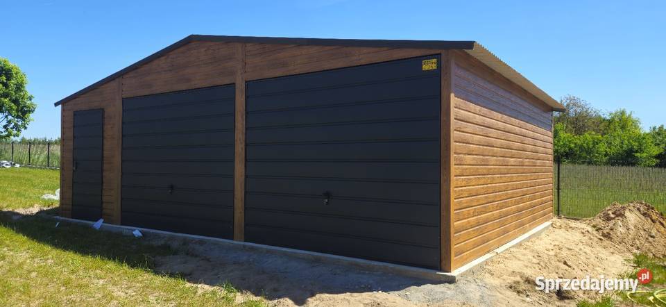 8x6 Garaze Blaszane Garaż Blaszany Blaszak samodzielny sprzedam