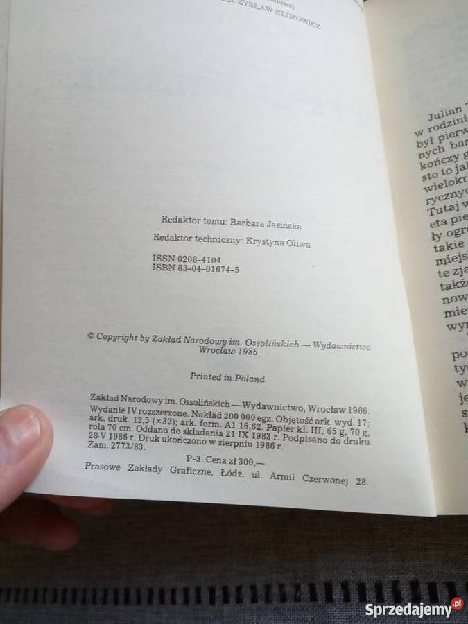 Wiersze wybrane Ostrowiec Świętokrzyski