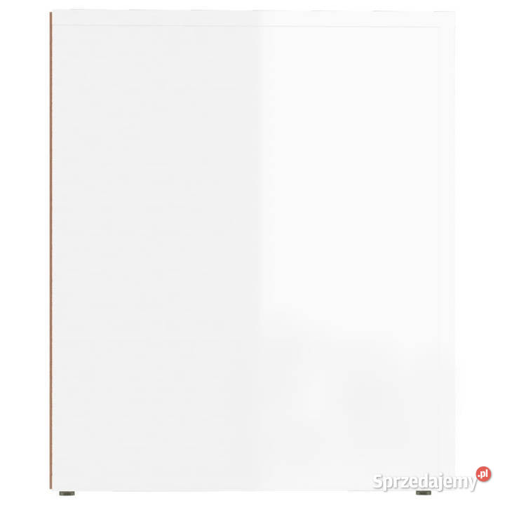 Szafka nocna biała wysoki połysk 50x39x47 Pozostałe Warszawa