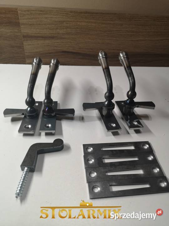 Oliwki okienne klameczki okienne zabytkowe Paterek